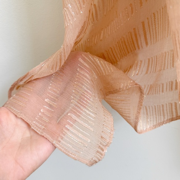 RONNY KOBO • Yuval Silk Dress in Peach - Picture 10 of 14